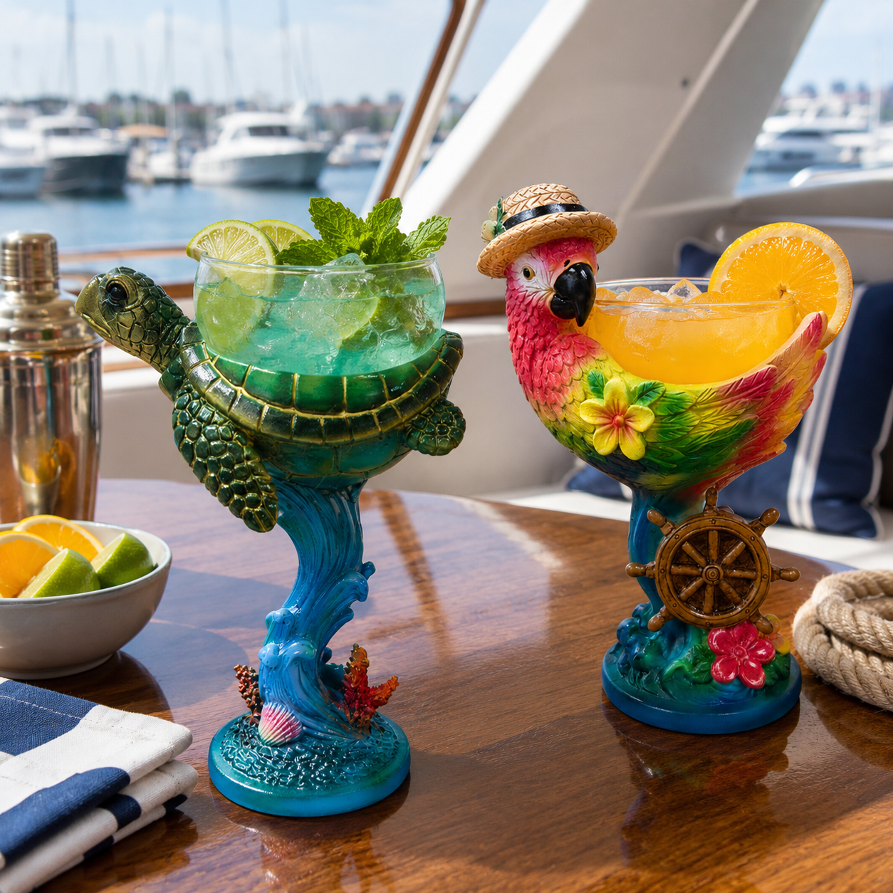 Tropical Animal Goblet
