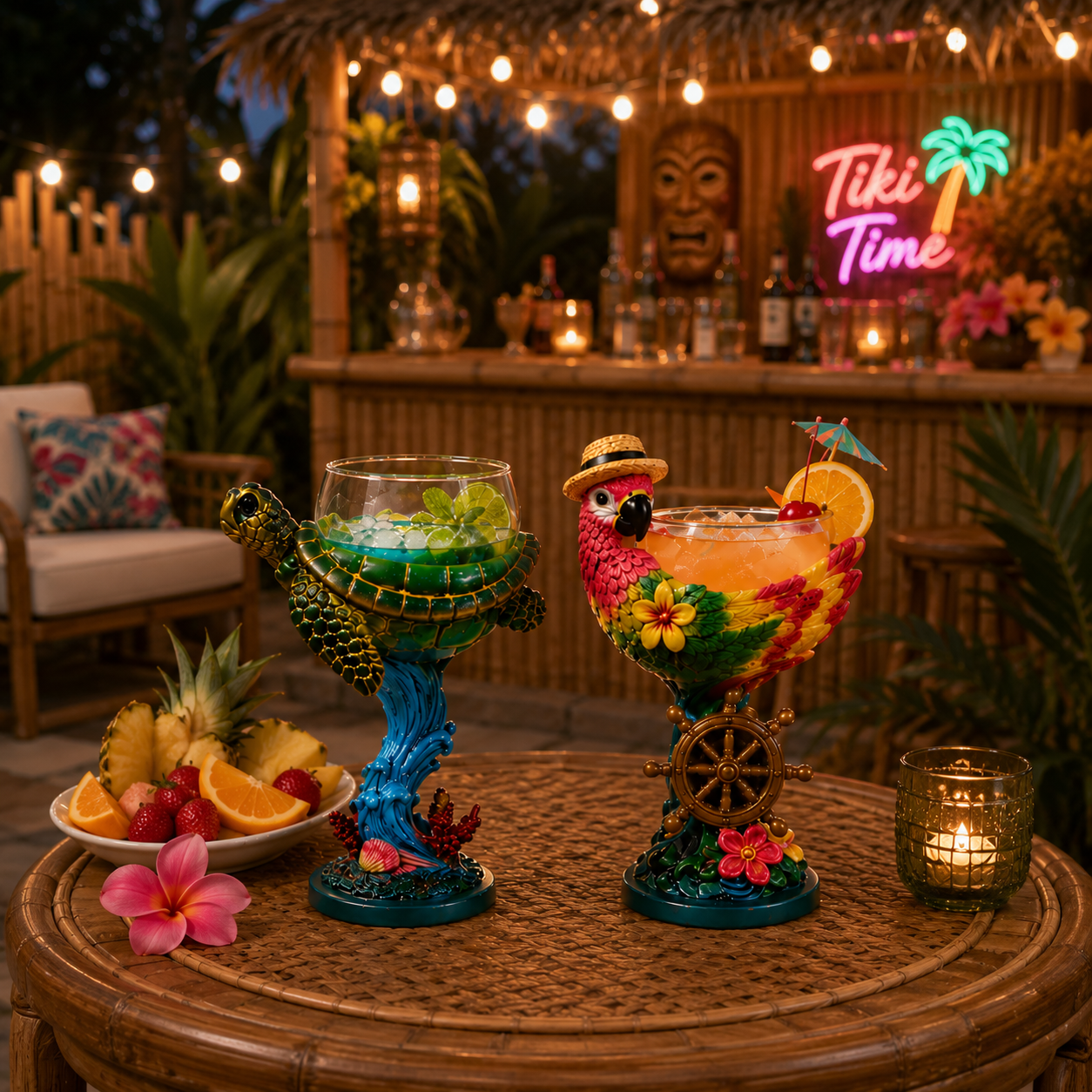 Tropical Animal Goblet