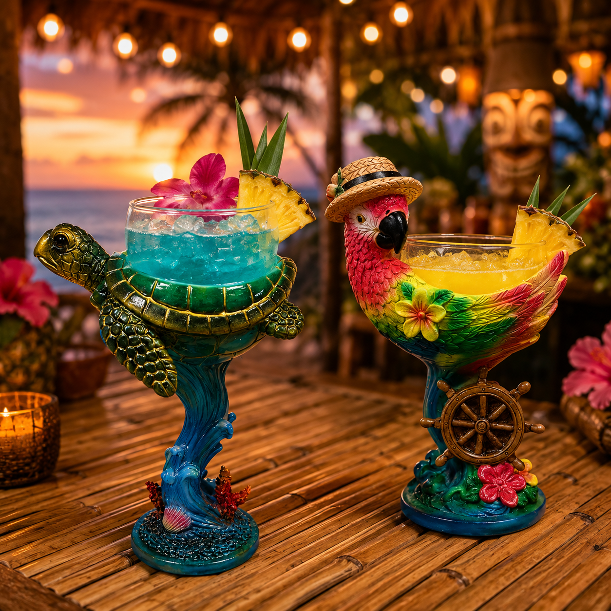 Tropical Animal Goblet