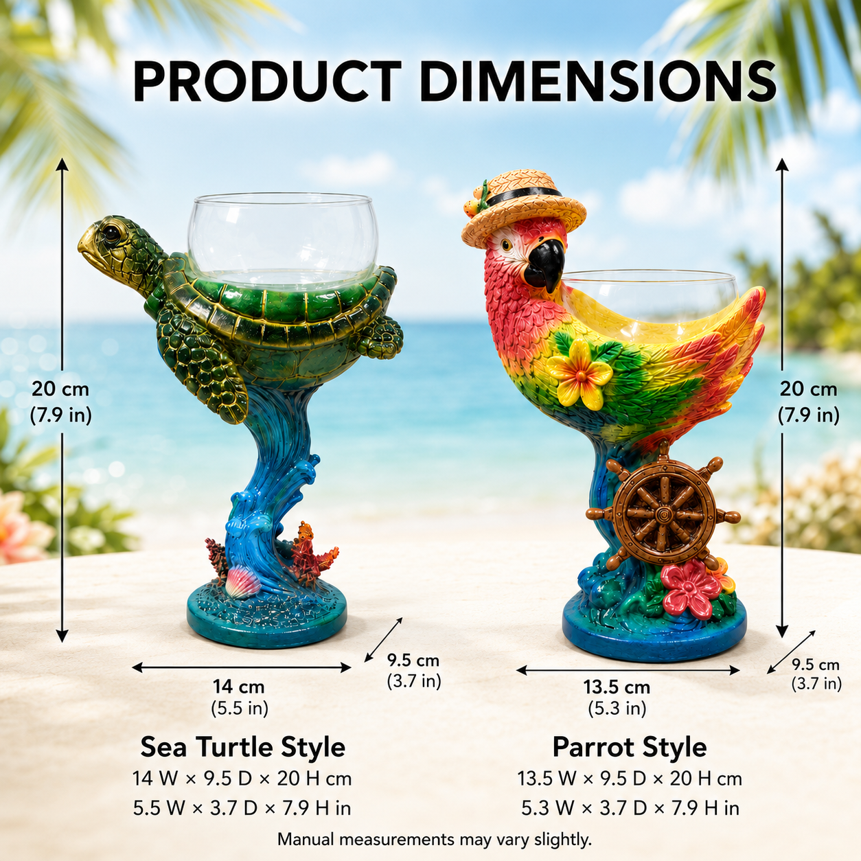 Tropical Animal Goblet