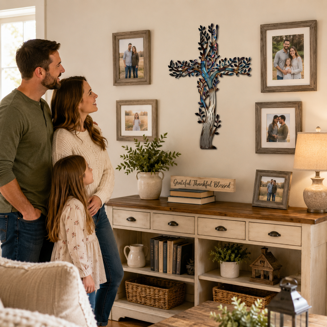 Tree of Life Cross Wall Decor✝️