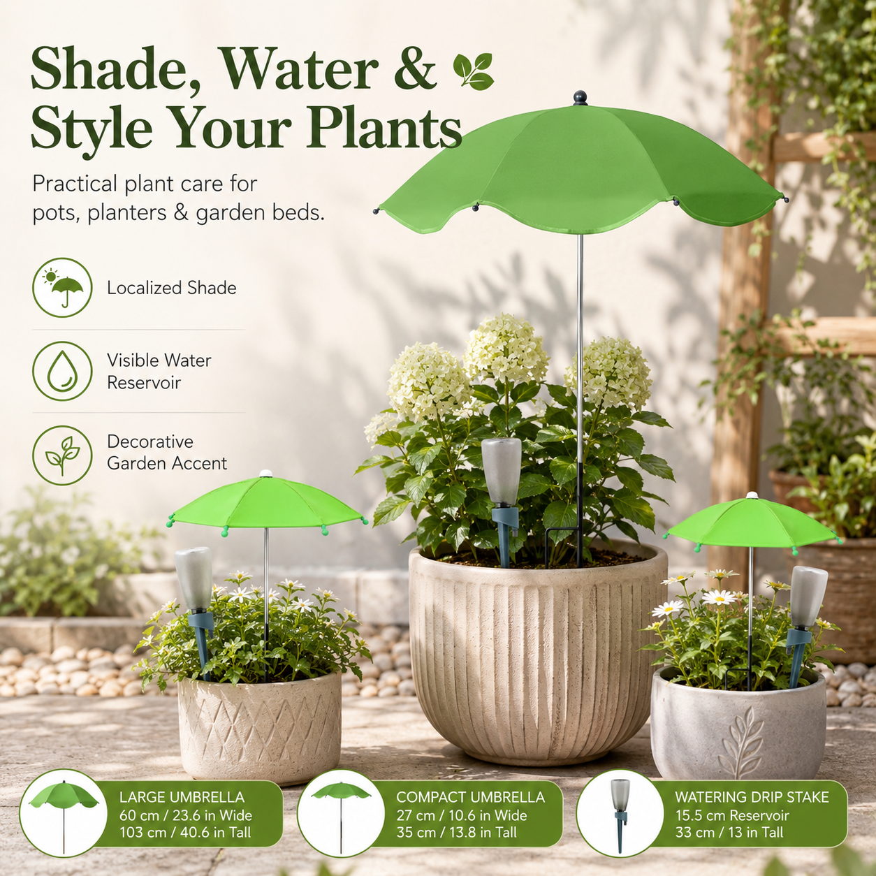 Plant Shade Umbrella & Watering Set🌿