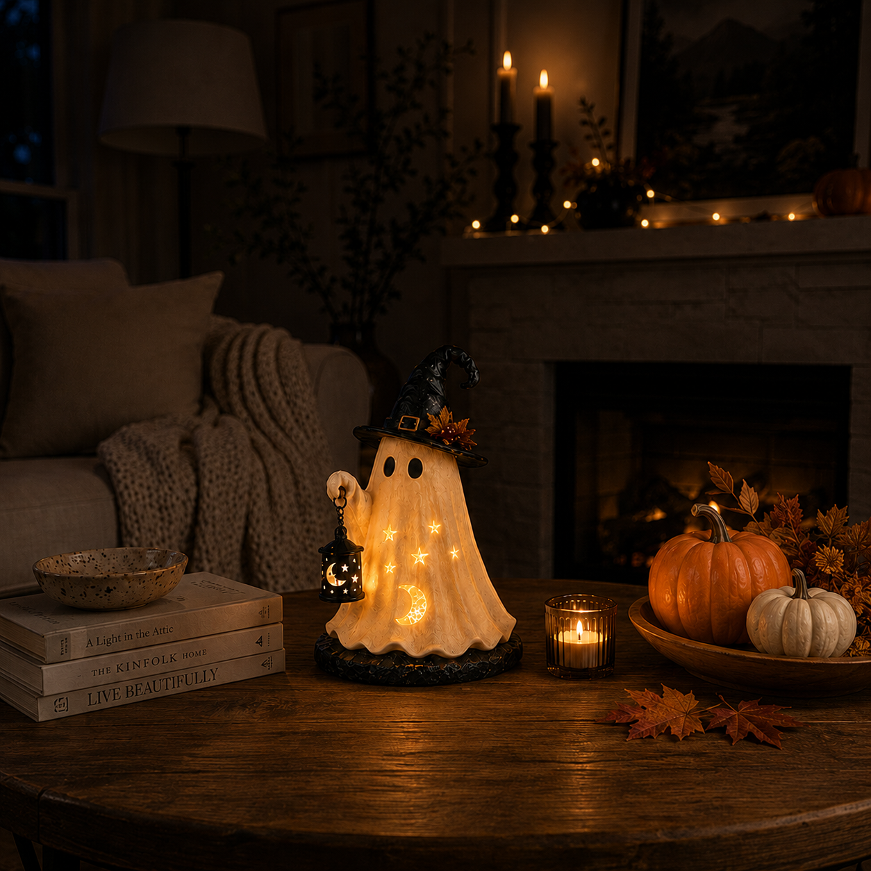 Cozy Glow Ghost Lantern