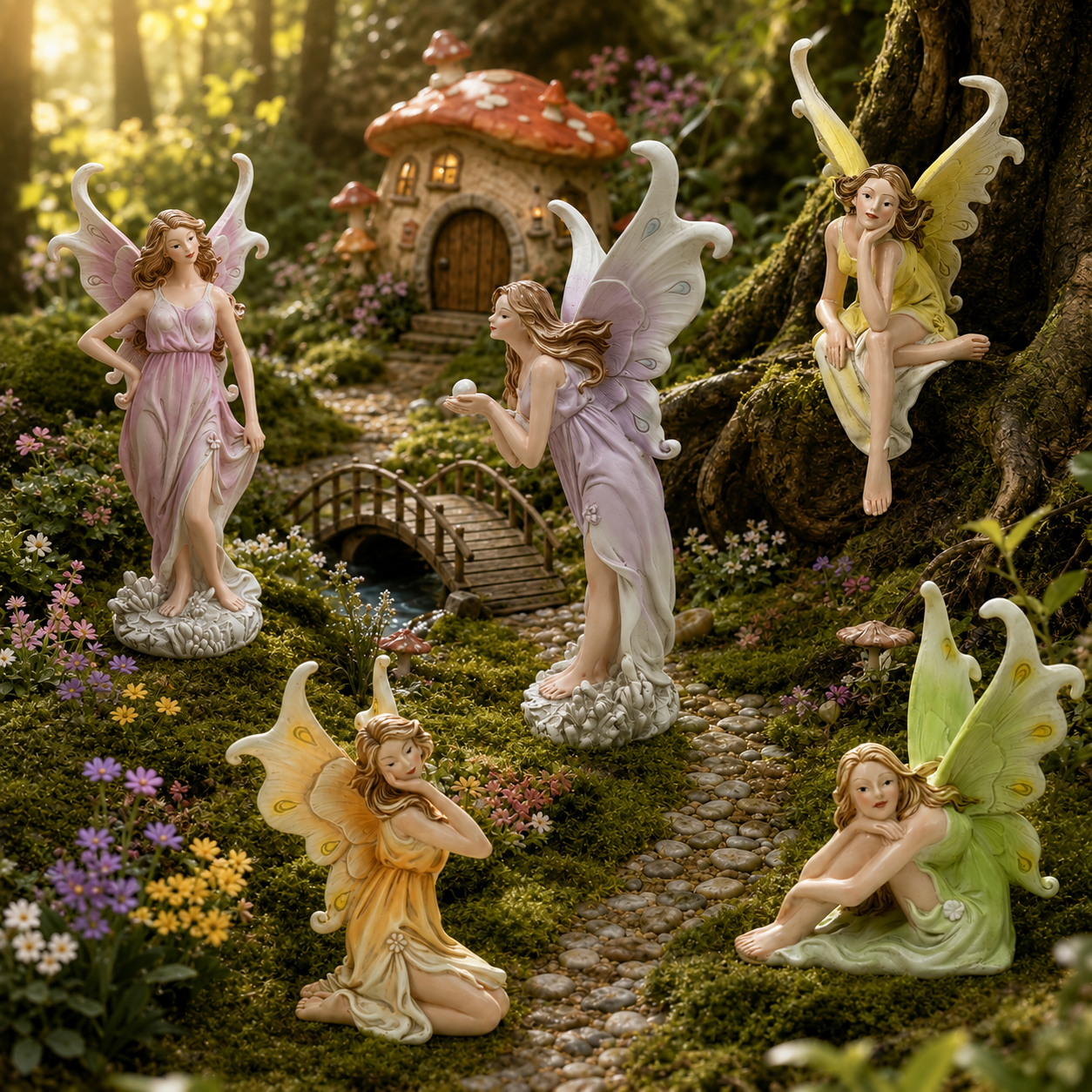 Enchanted Fairy Figurine Collection