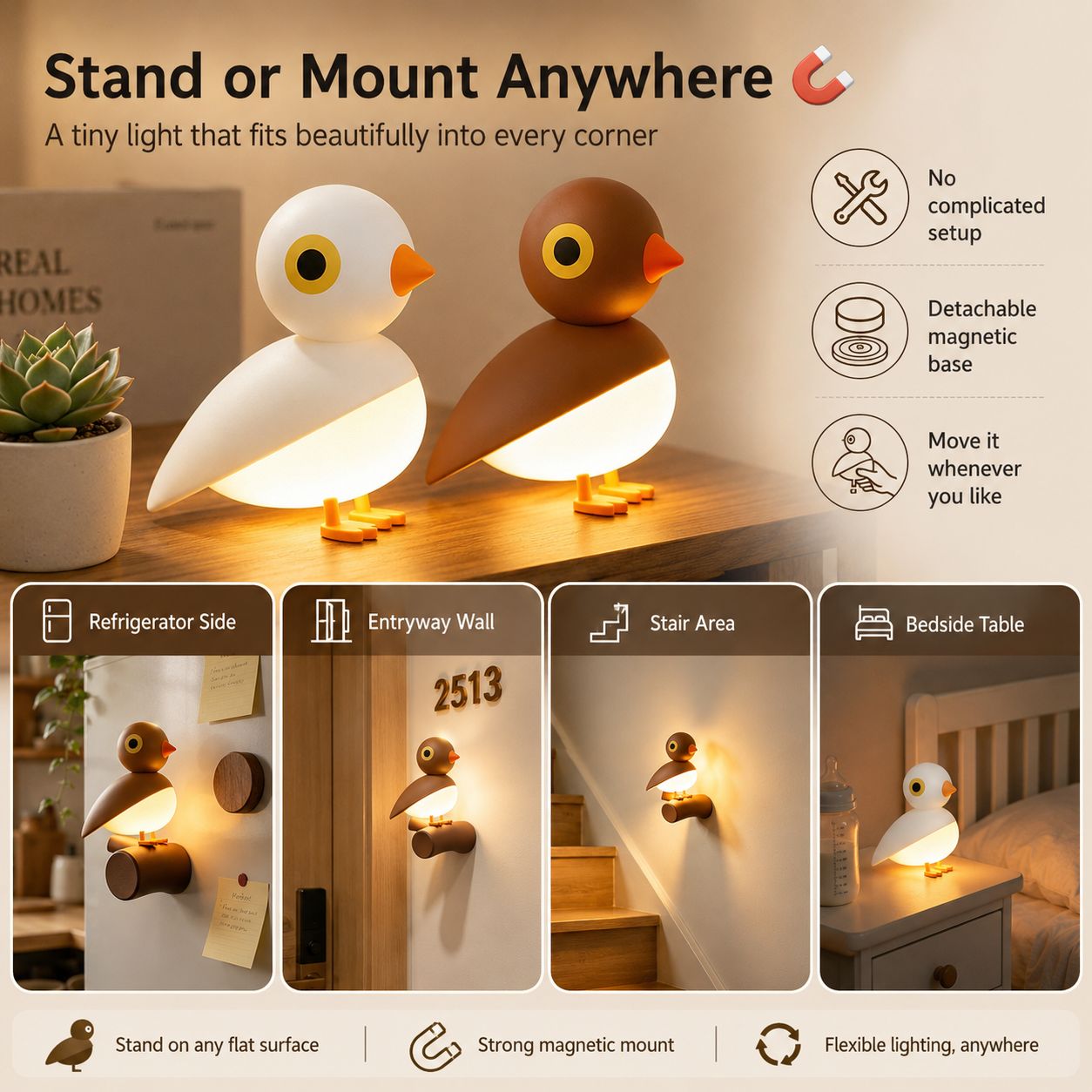 Lucky Bird Night Light