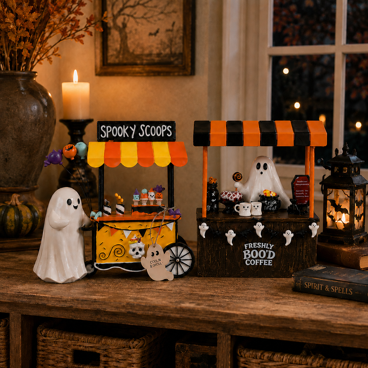 🎃 Halloween Ghost Treat Stand Tabletop Decorations Product Title