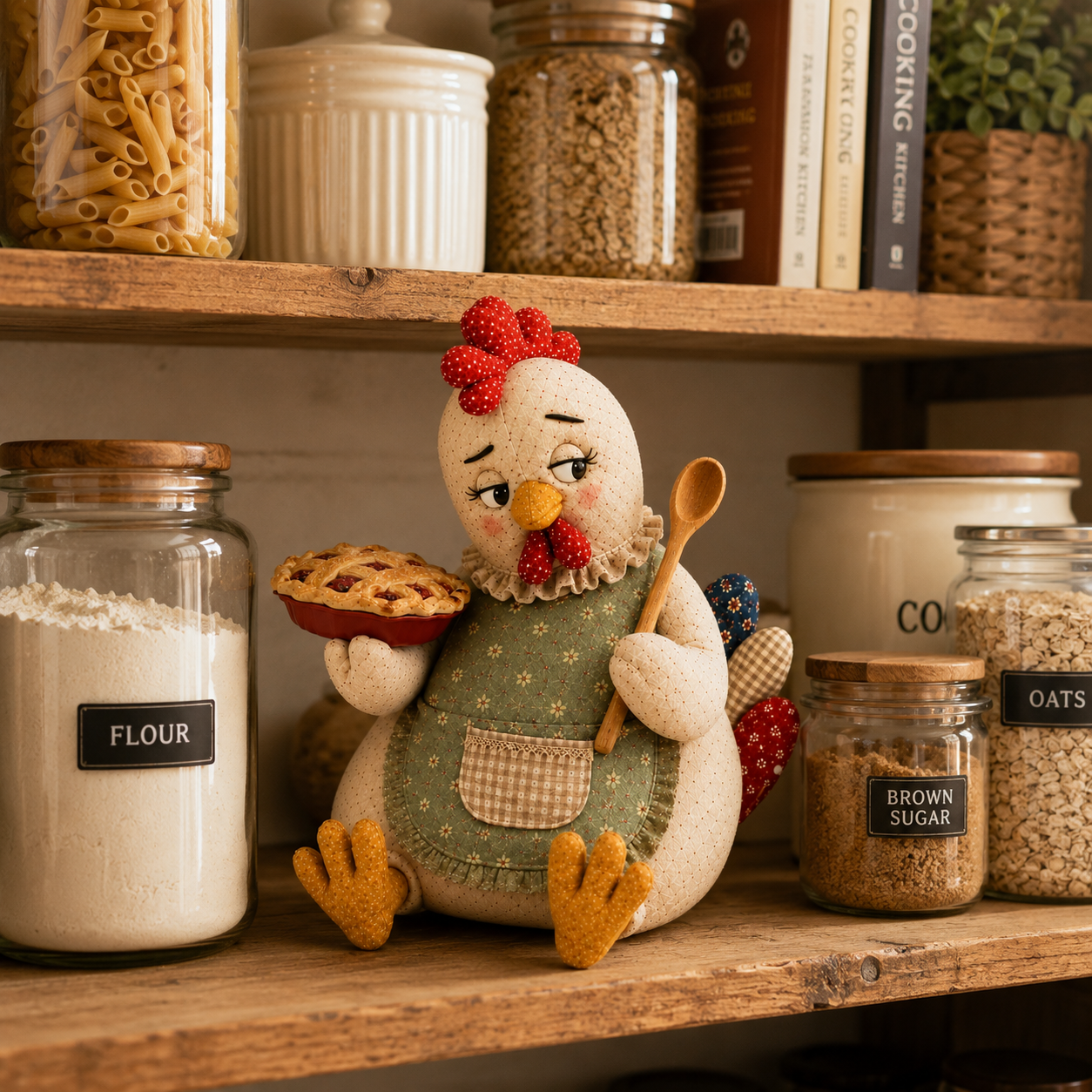 Mabel’s Baking Mishap Hen Figurine 🐔🥧