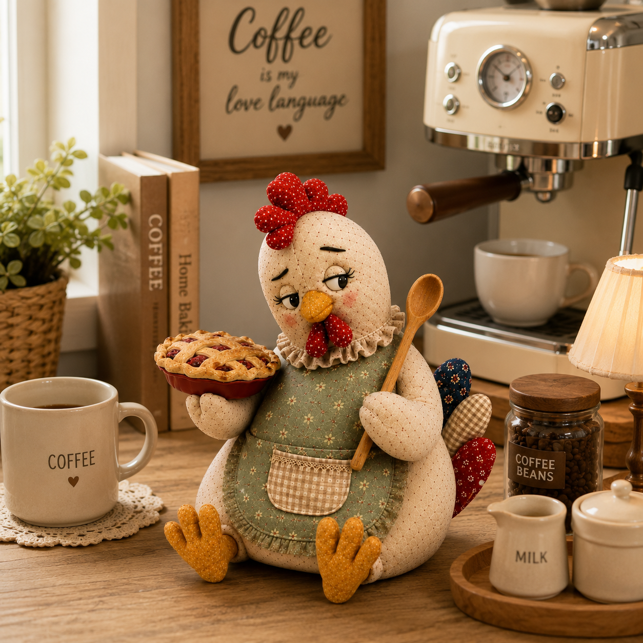 Mabel’s Baking Mishap Hen Figurine 🐔🥧