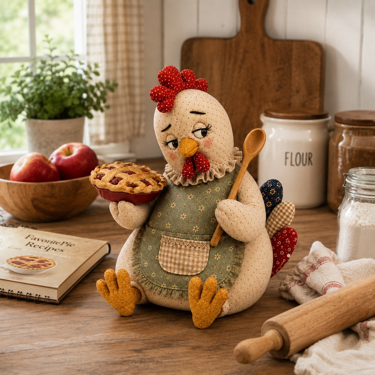 Mabel’s Baking Mishap Hen Figurine 🐔🥧