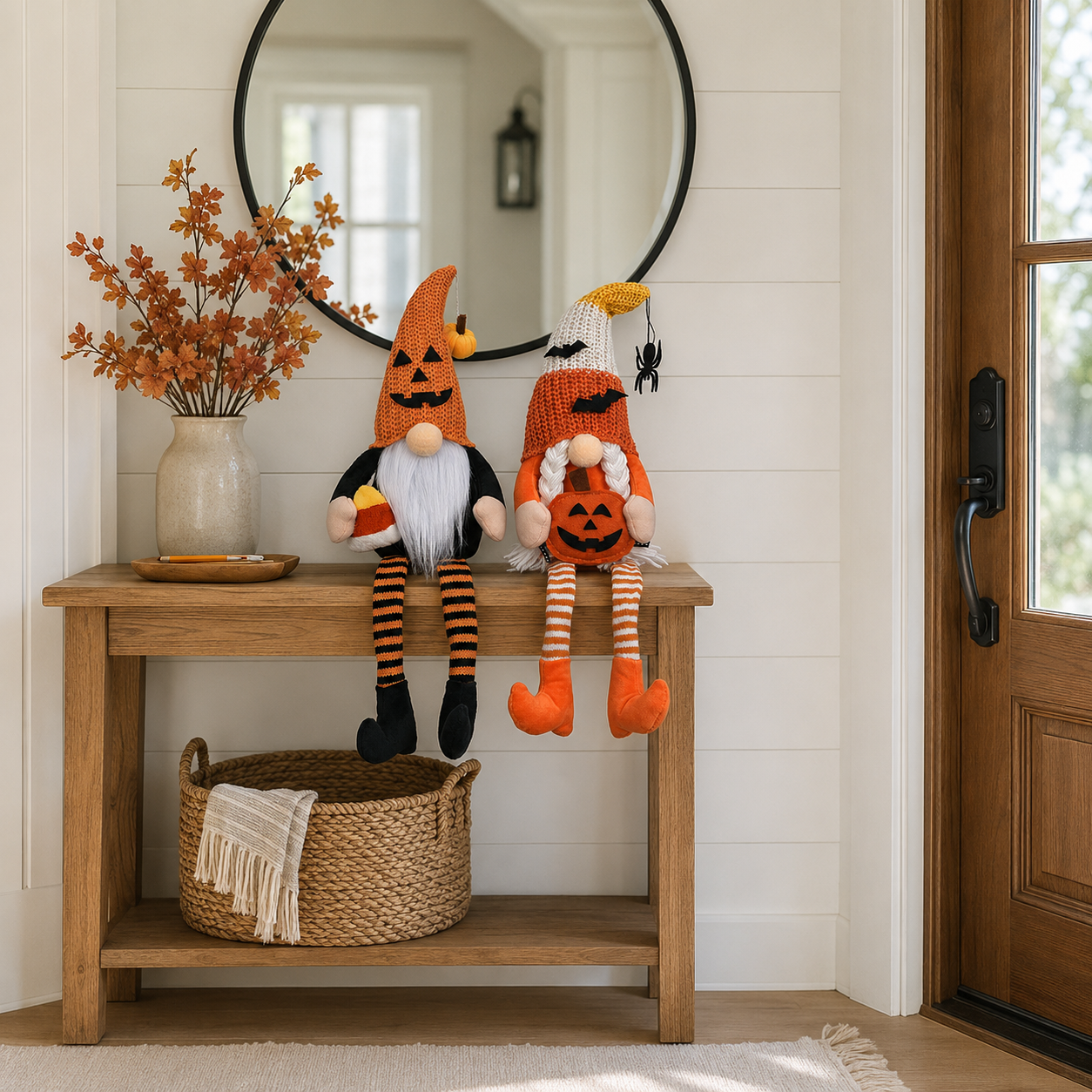 Halloween Long-Legged Gnome Shelf Sitter