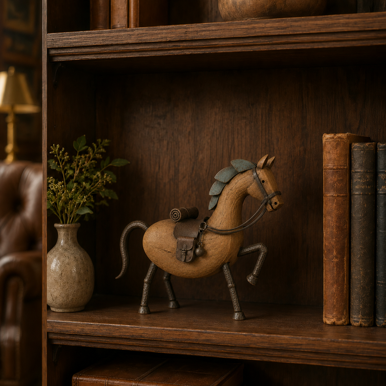Rustic Wandering Horse Decor 🐴