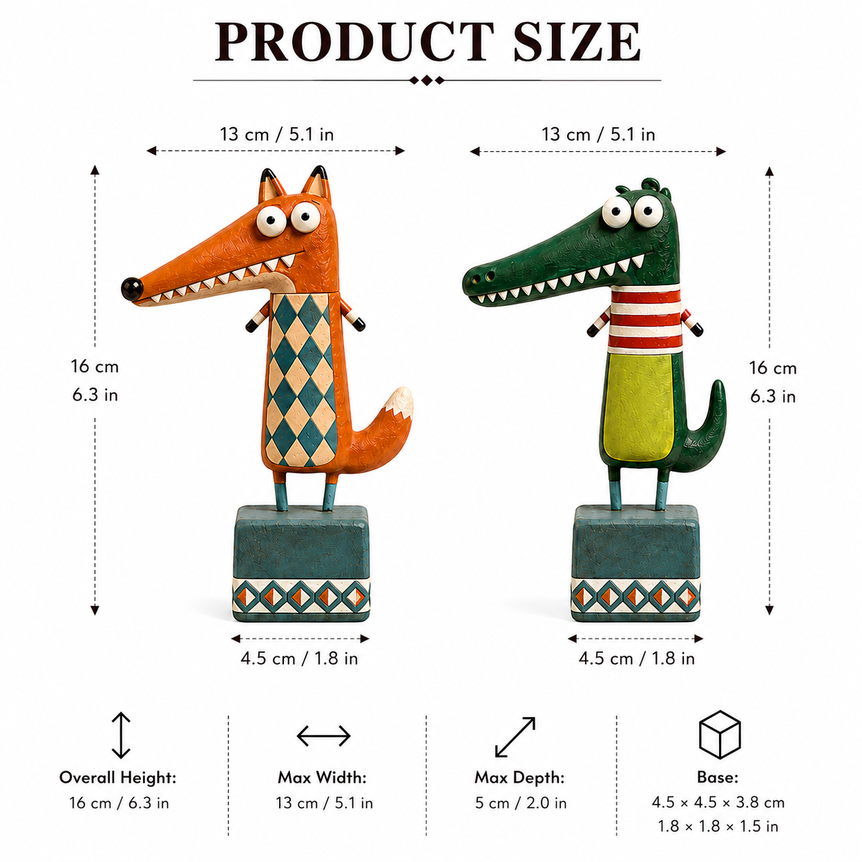 Whimsical Vintage Animal Figurines