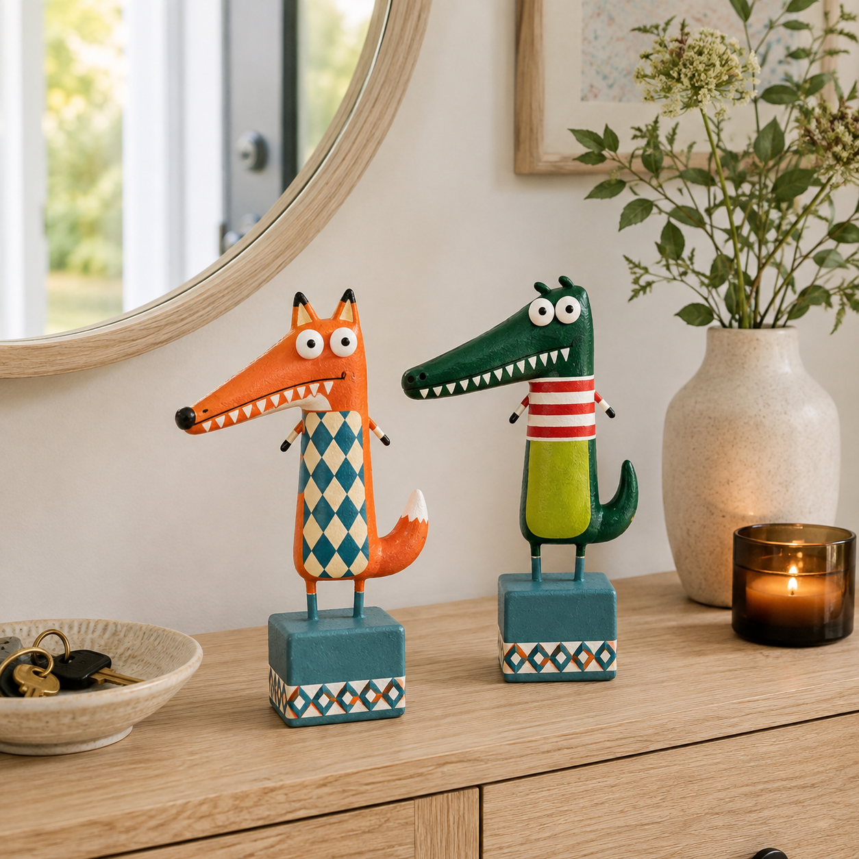 Whimsical Vintage Animal Figurines