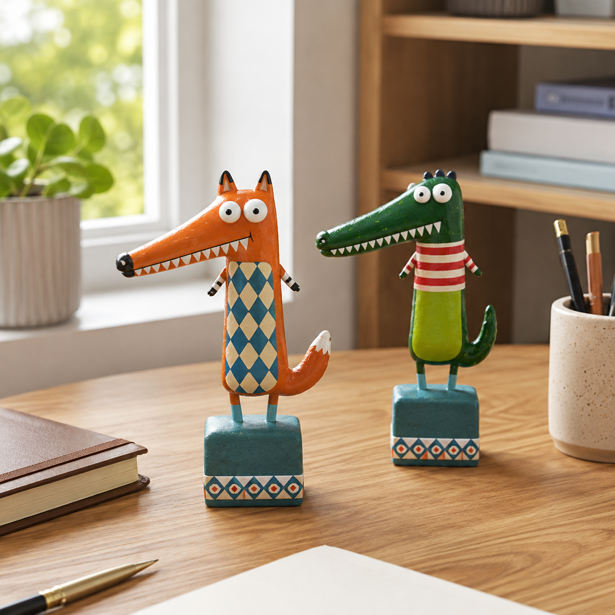 Whimsical Vintage Animal Figurines