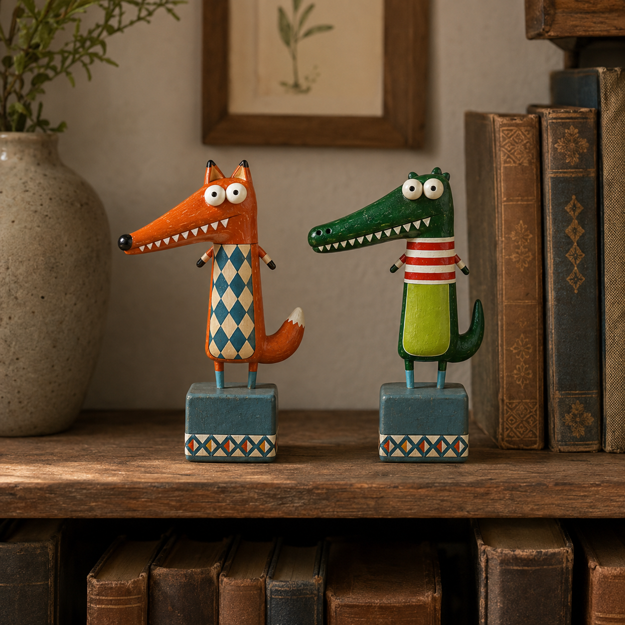 Whimsical Vintage Animal Figurines