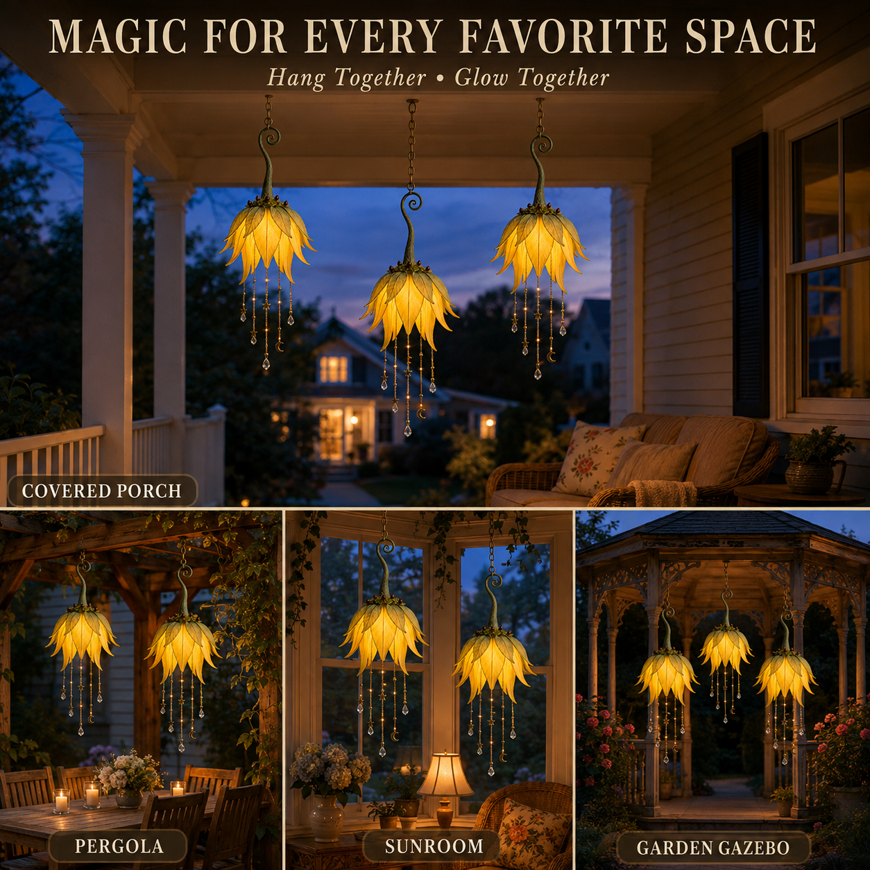 Enchanted Bloom Hanging Light