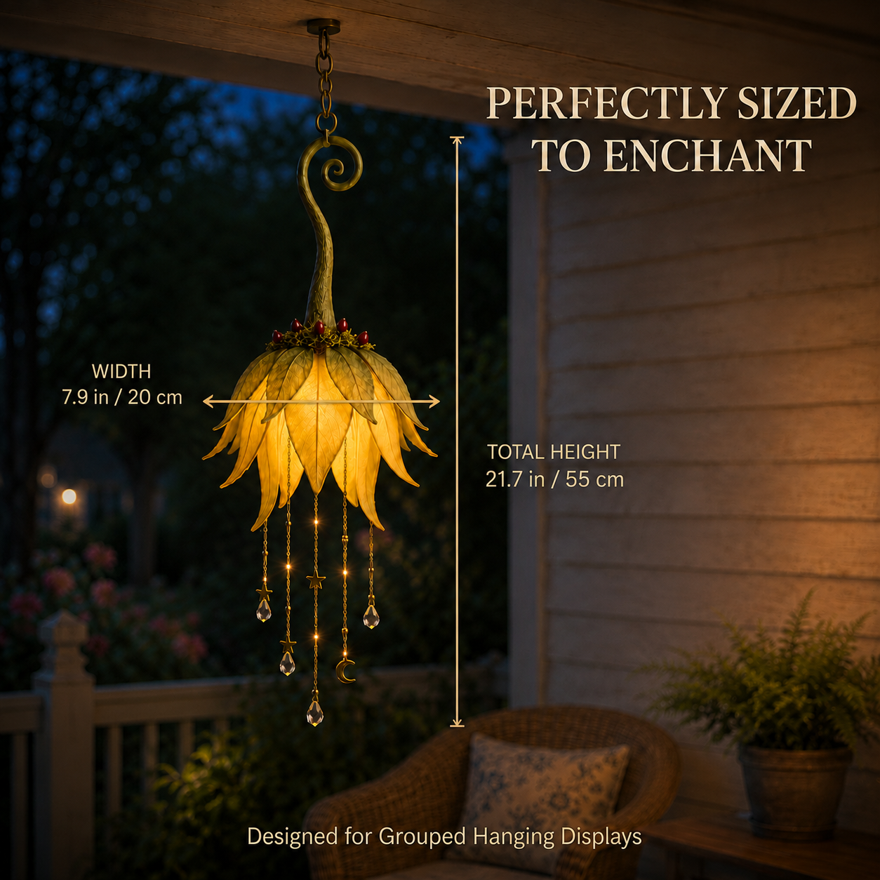 Enchanted Bloom Hanging Light