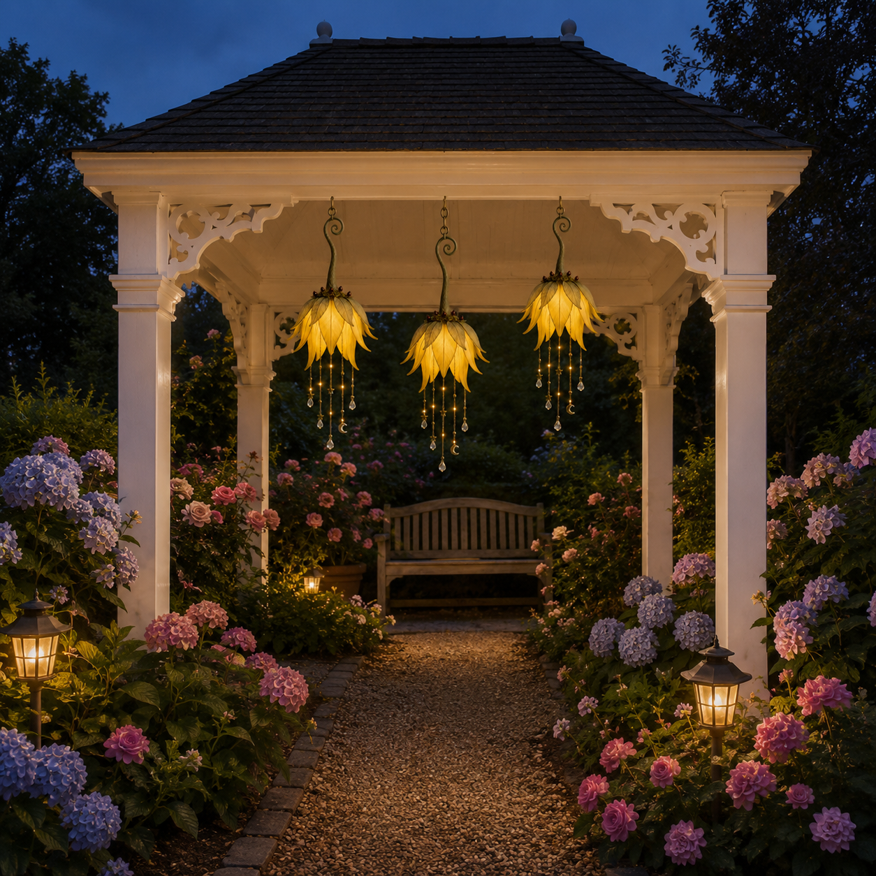 Enchanted Bloom Hanging Light
