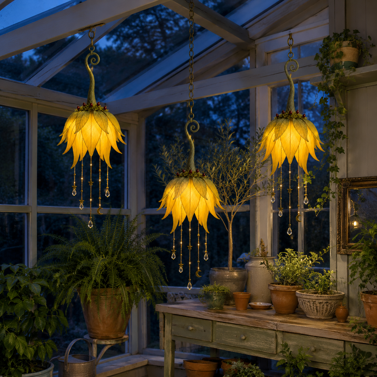 Enchanted Bloom Hanging Light