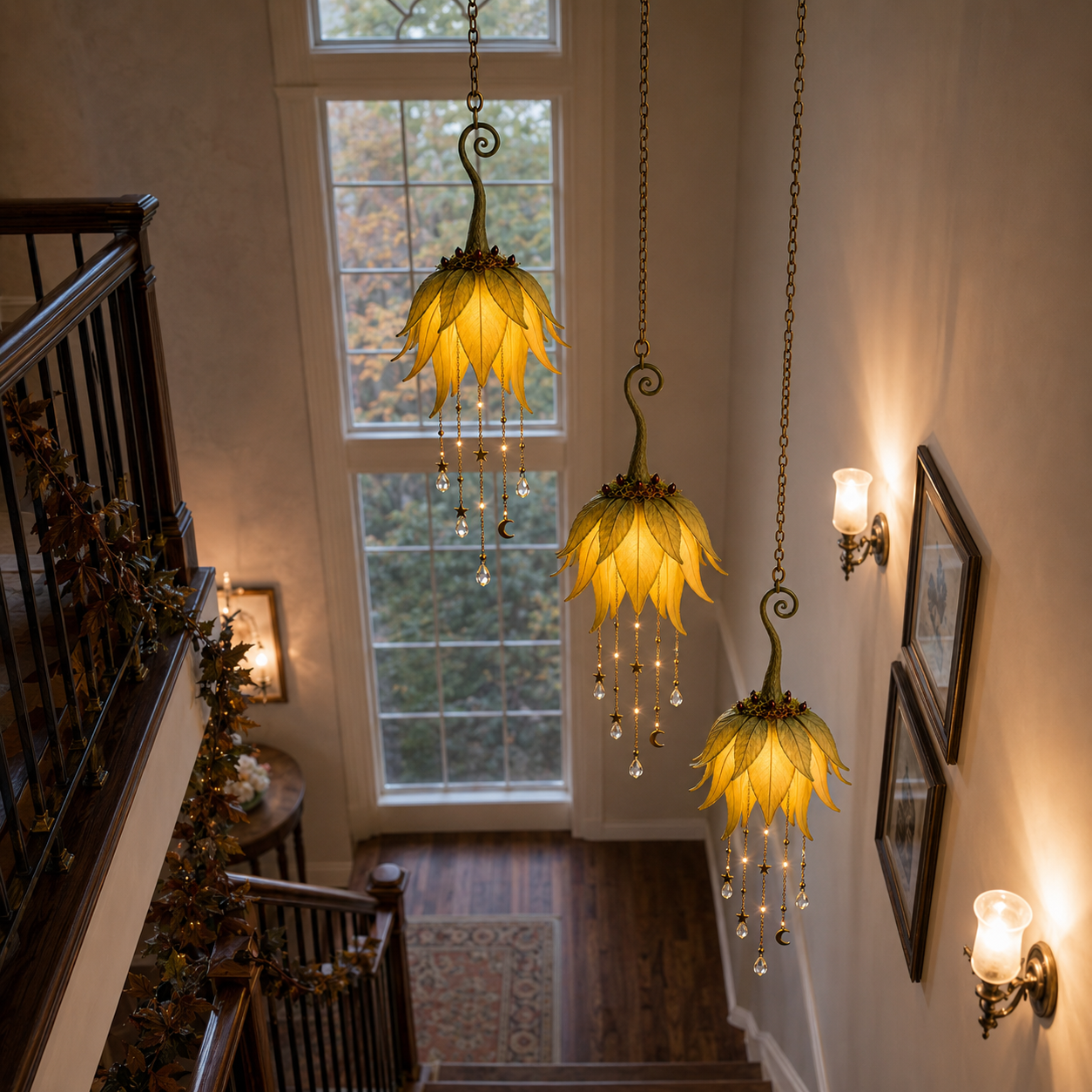 Enchanted Bloom Hanging Light