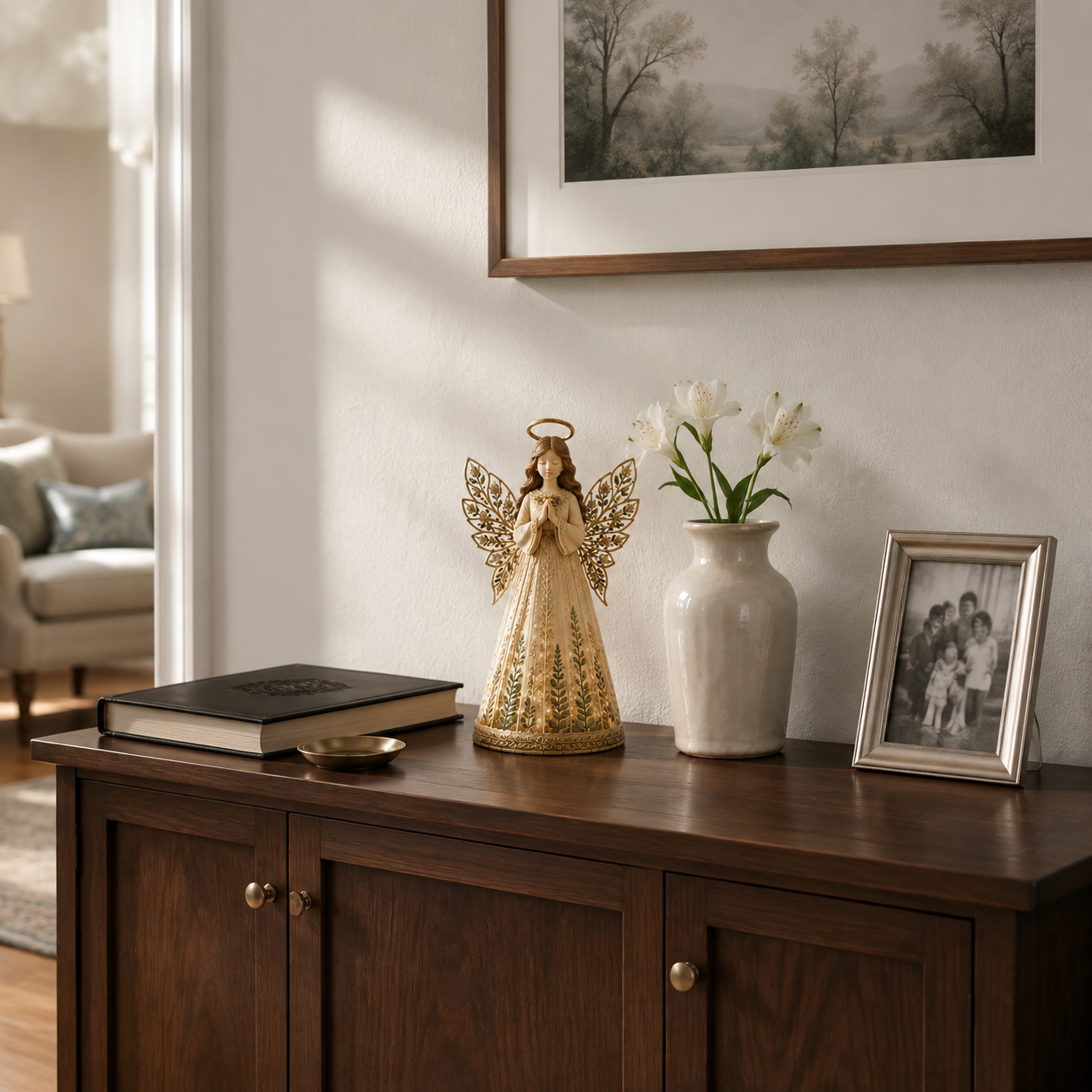 Botanical Guardian Angel Remote-Controlled Accent Light