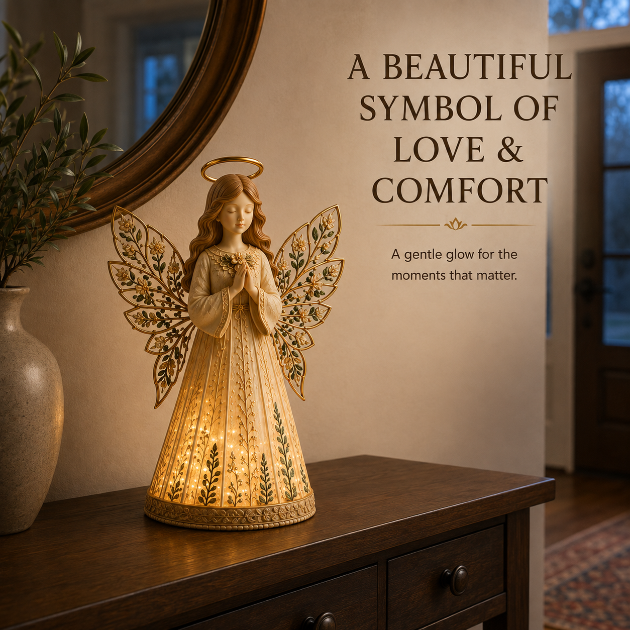Botanical Guardian Angel Remote-Controlled Accent Light