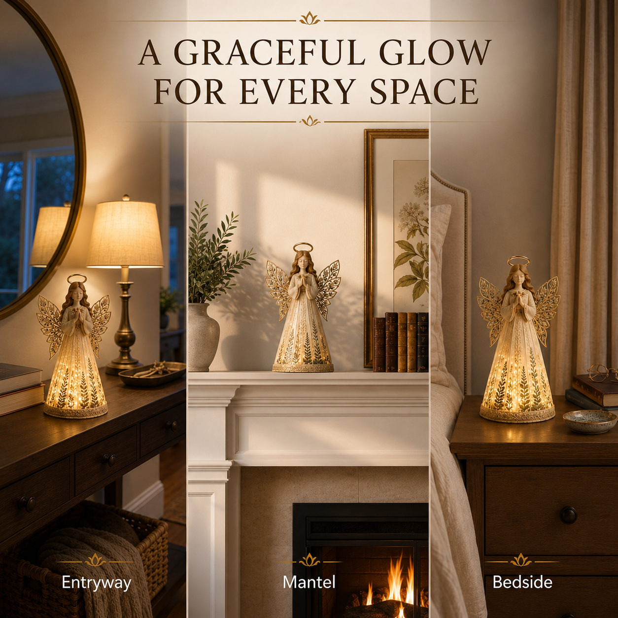 Botanical Guardian Angel Remote-Controlled Accent Light