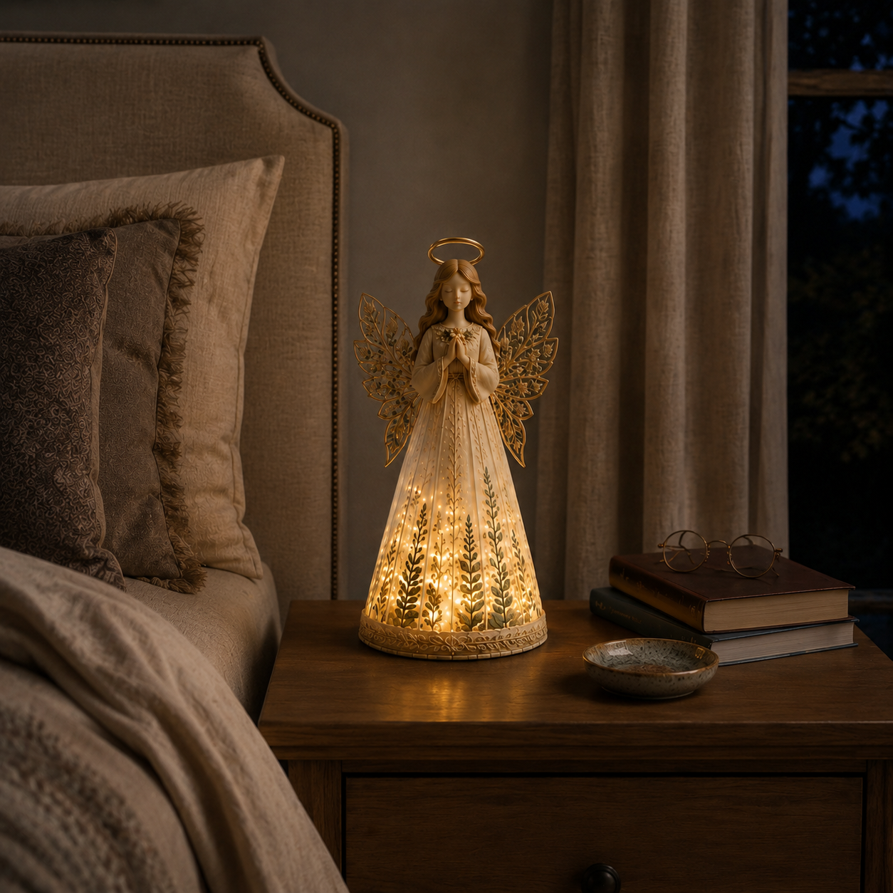 Botanical Guardian Angel Remote-Controlled Accent Light