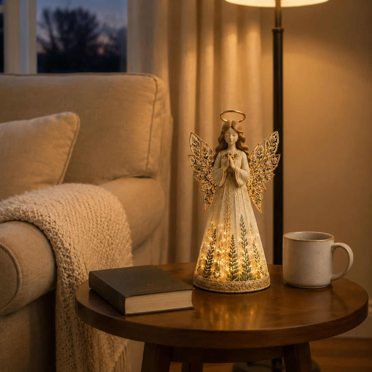 Botanical Guardian Angel Remote-Controlled Accent Light