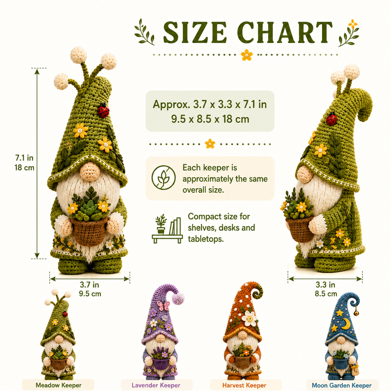 Little Garden Keepers™ Gnome Collection