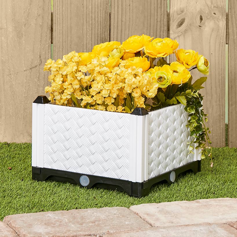 Planter Garden Plastic 12 Inch Raised Self Watering