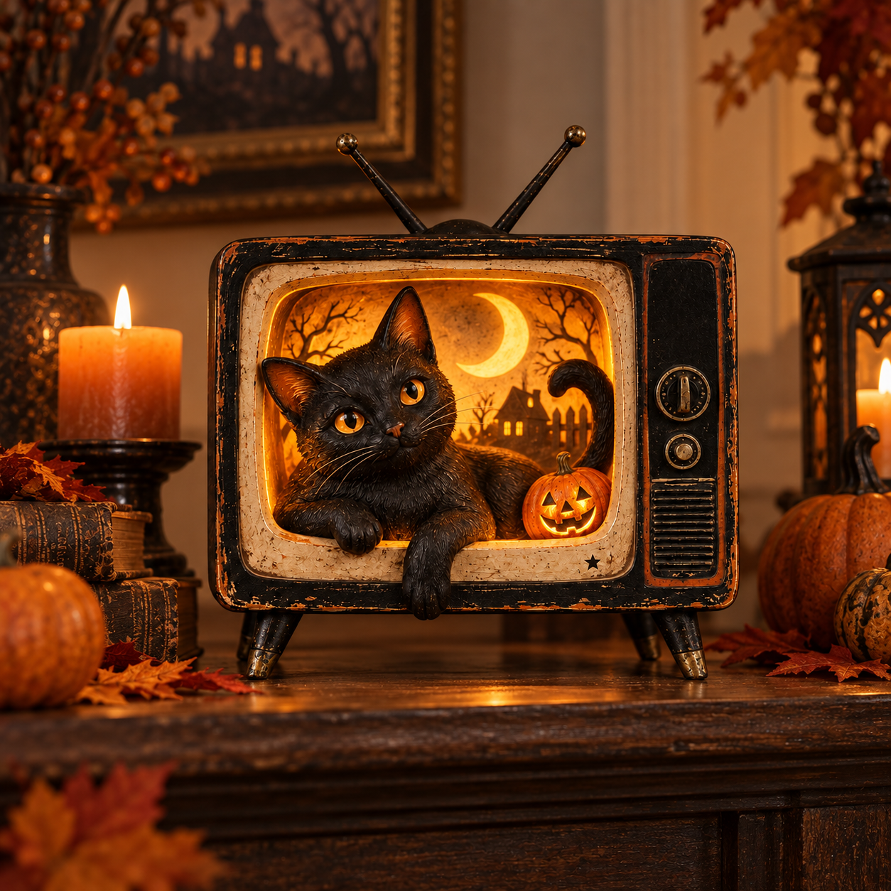Retro Black Cat TV