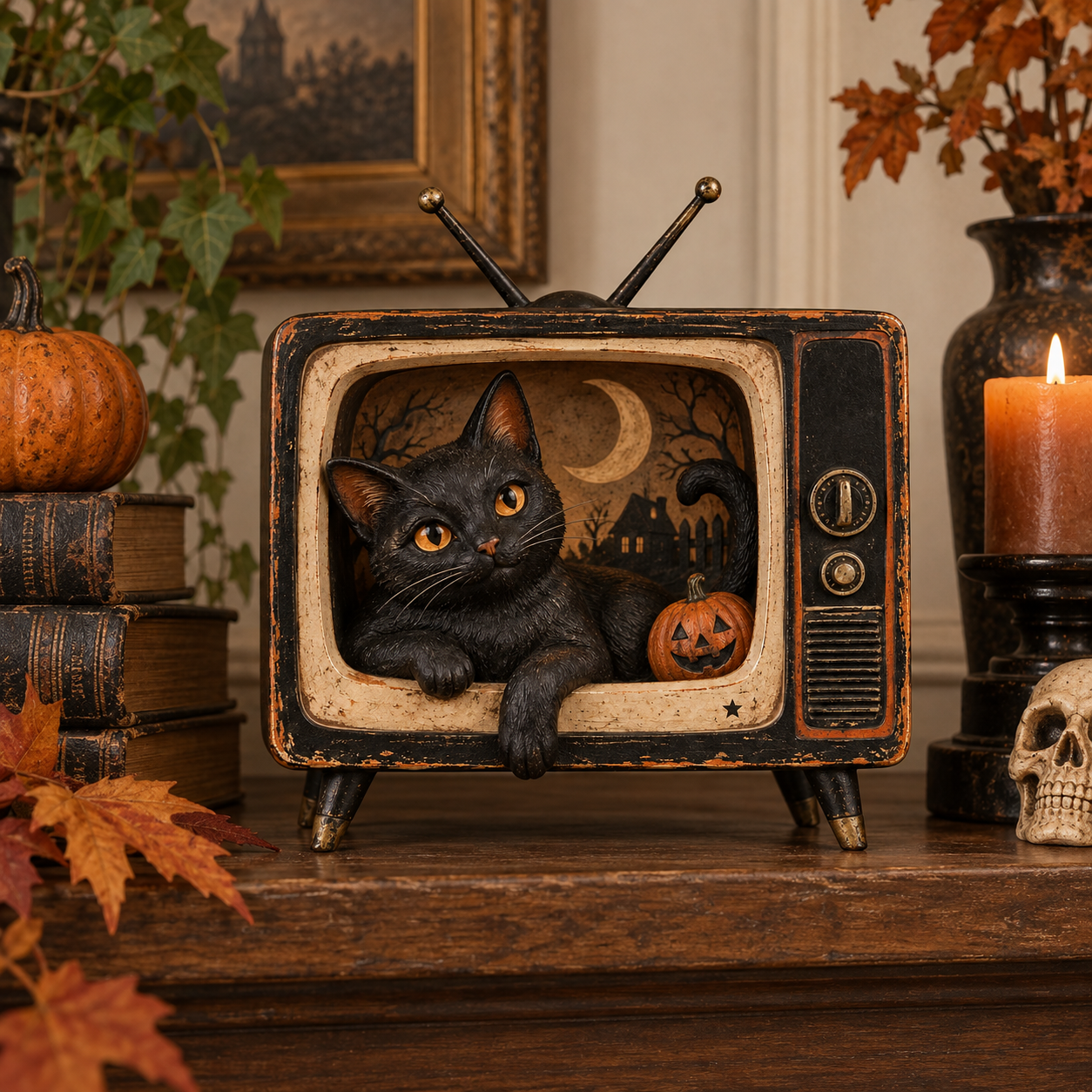 Retro Black Cat TV