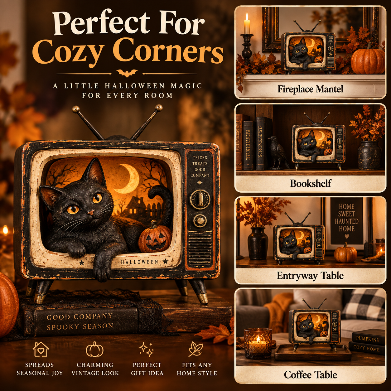 Retro Black Cat TV