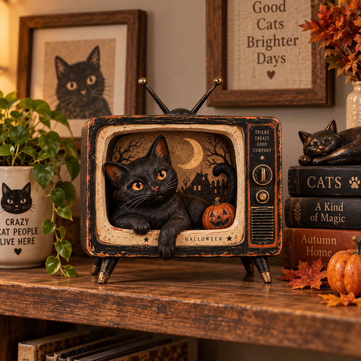 Retro Black Cat TV