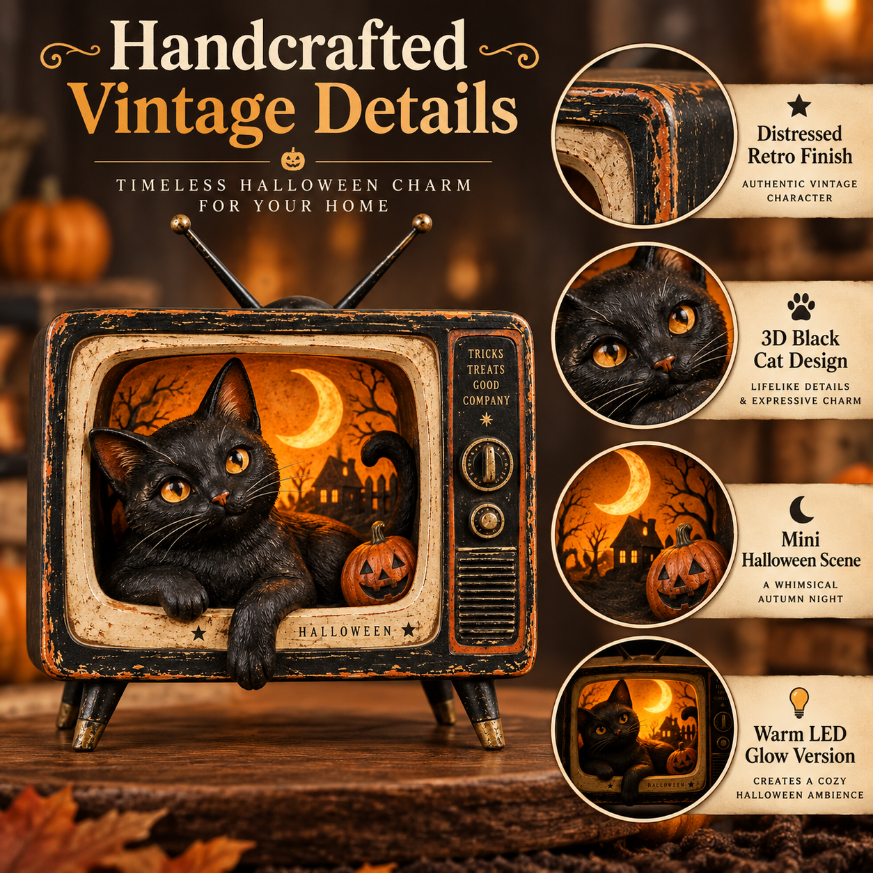Retro Black Cat TV