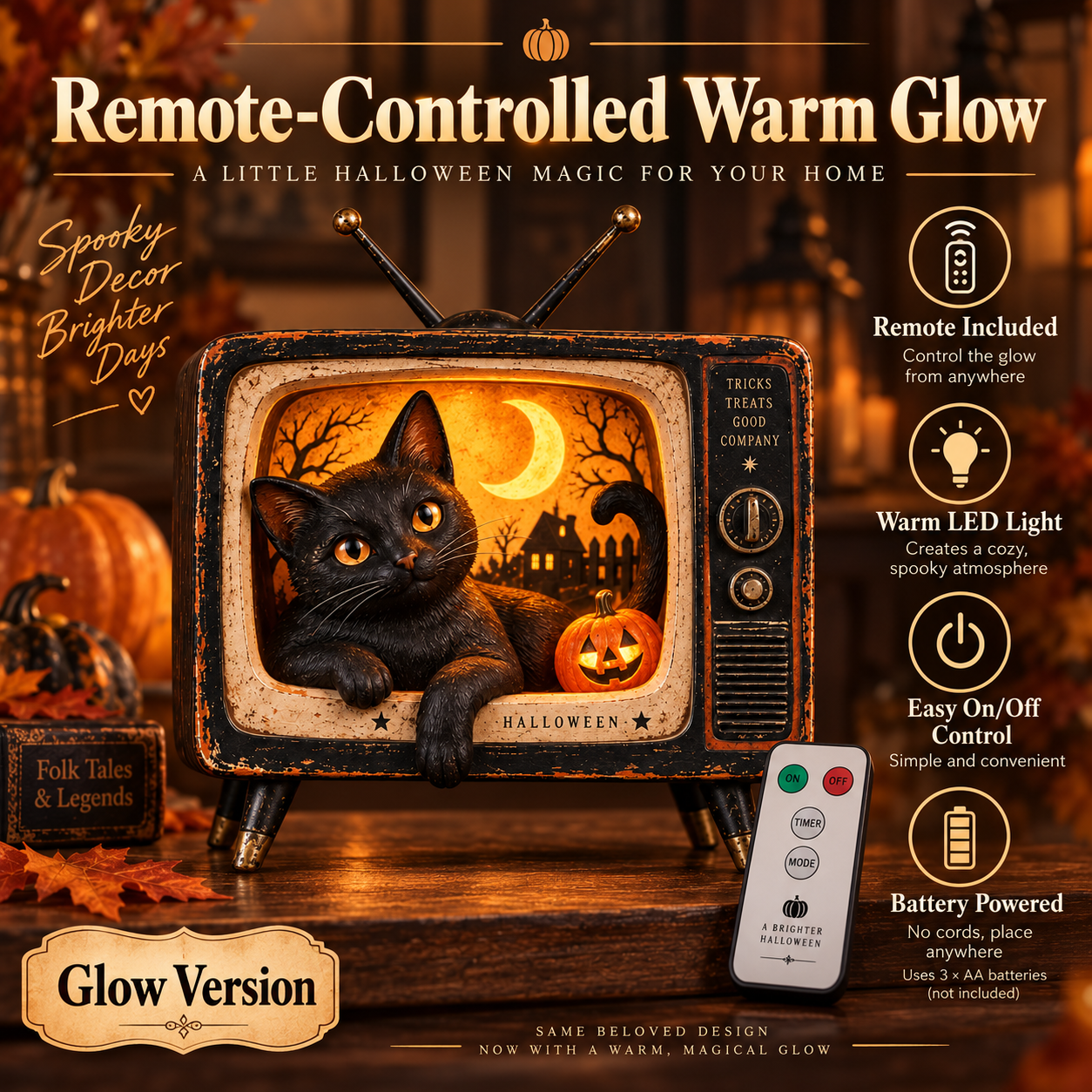 Retro Black Cat TV