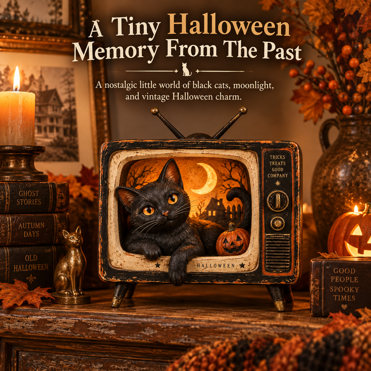 Retro Black Cat TV
