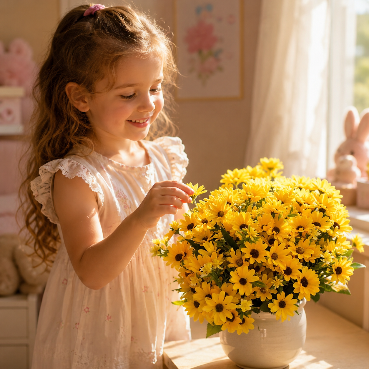 120 Artificial Sunflower Bouquet