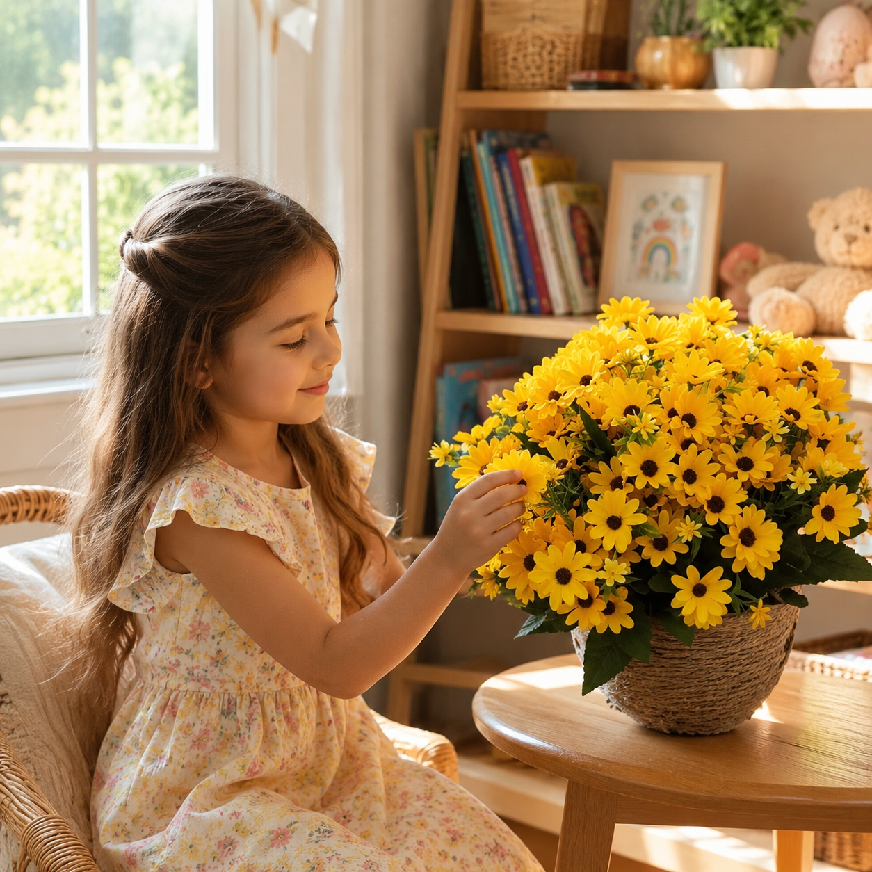 120 Artificial Sunflower Bouquet