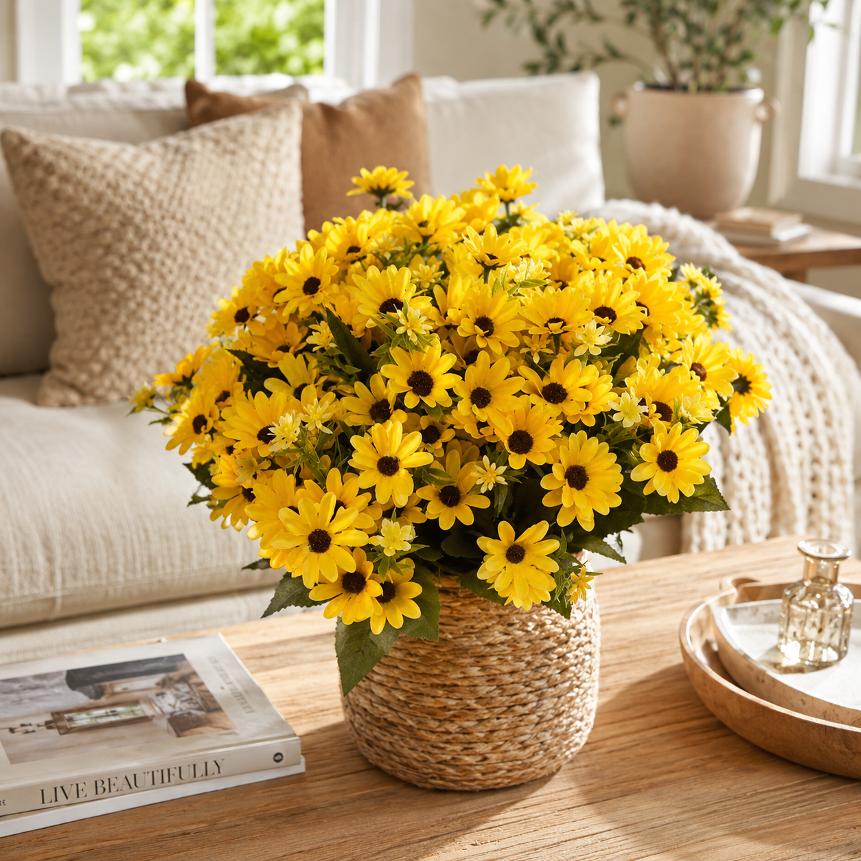 120 Artificial Sunflower Bouquet