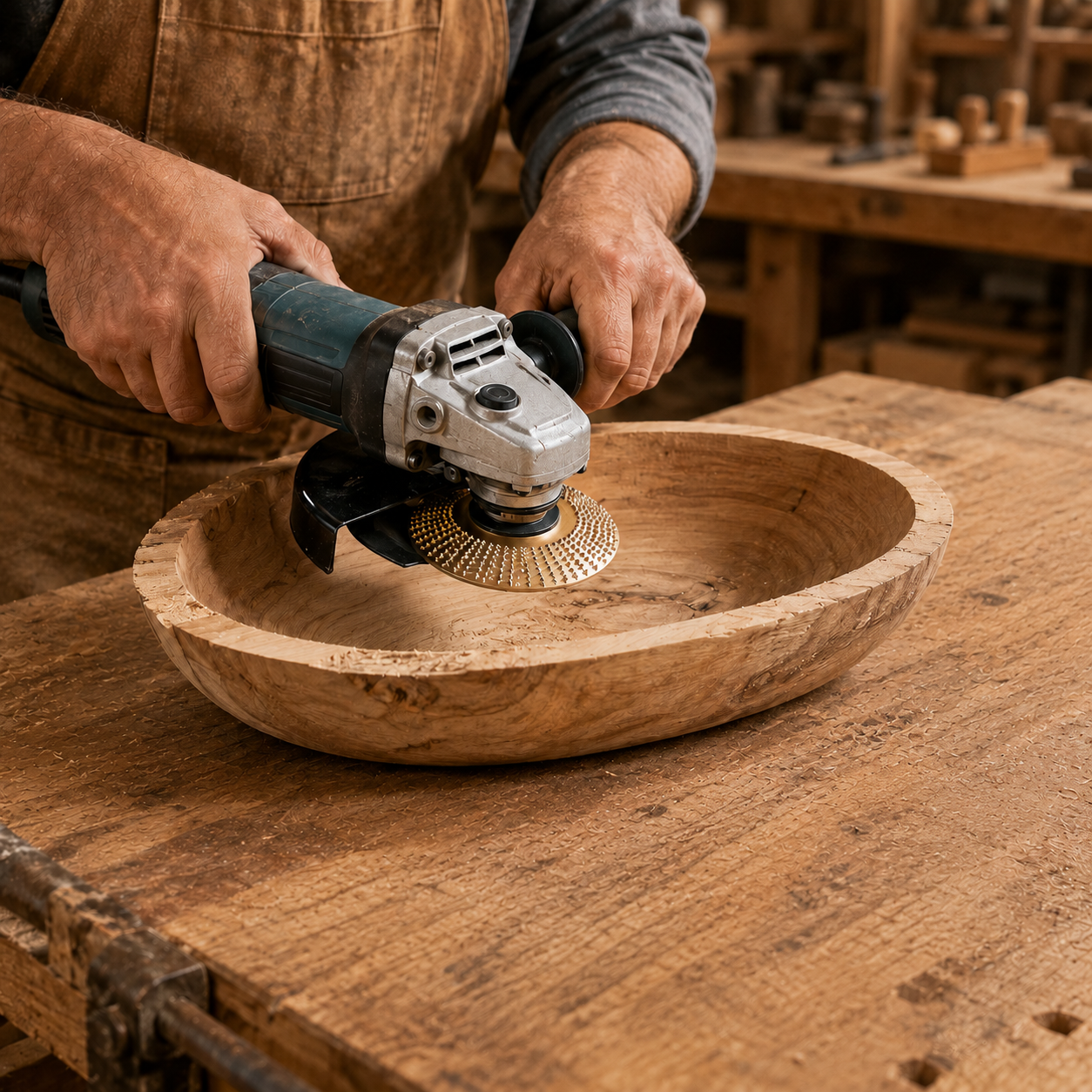 Premium 5-Piece Rotary Grinding Disc Set – Multi-Surface Material Removal Tool