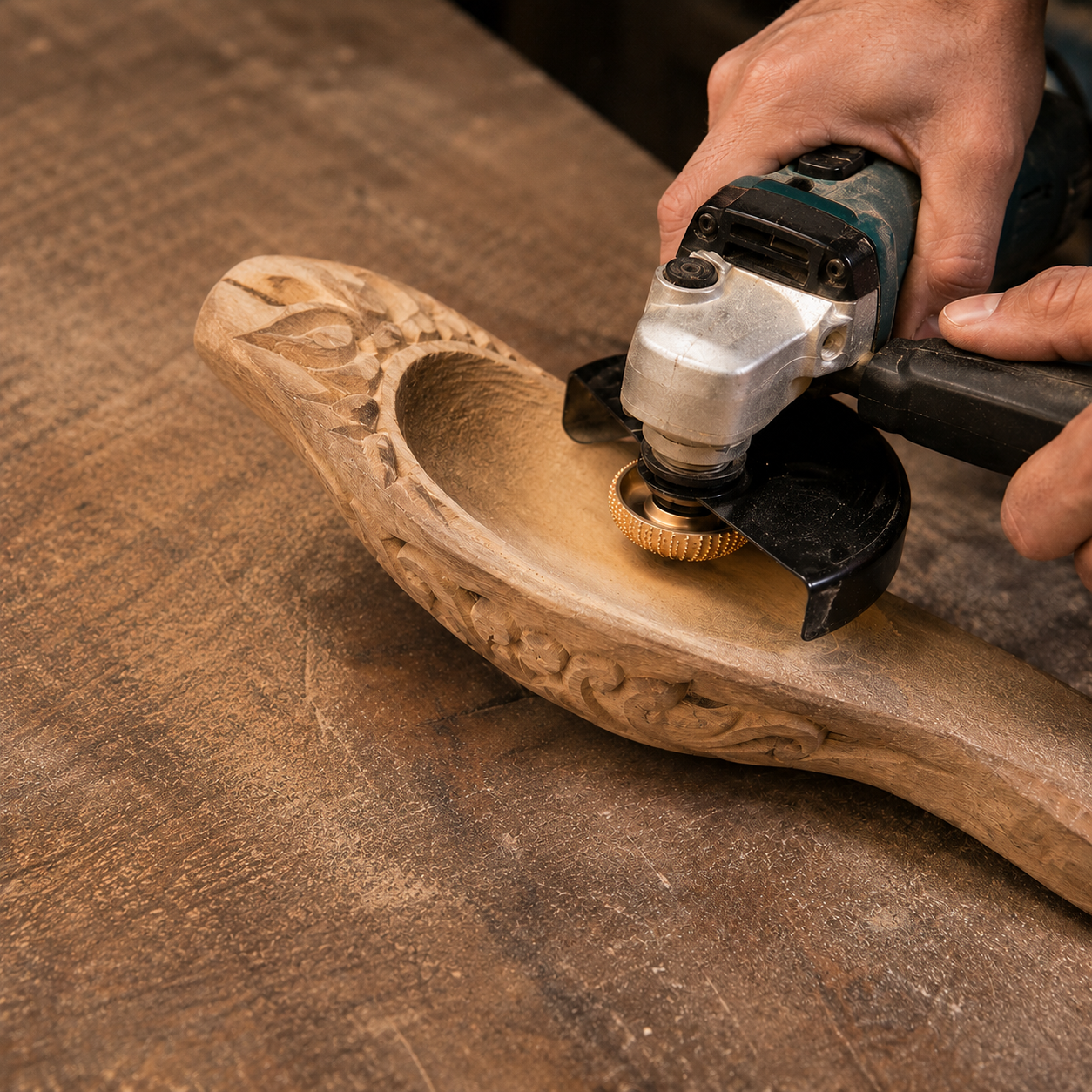 Premium 5-Piece Rotary Grinding Disc Set – Multi-Surface Material Removal Tool