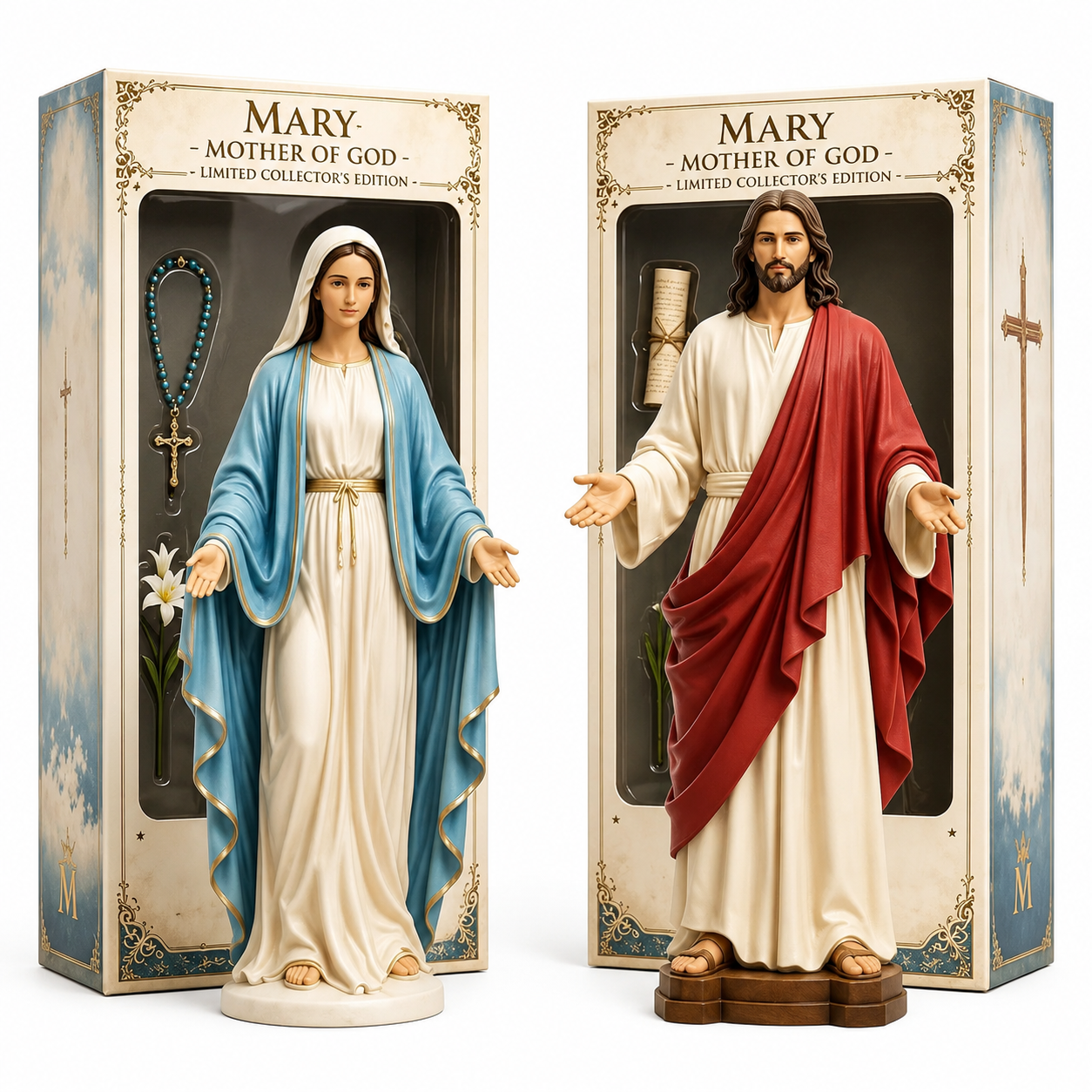 Mary & Jesus Limited Collector's Edition Figurines