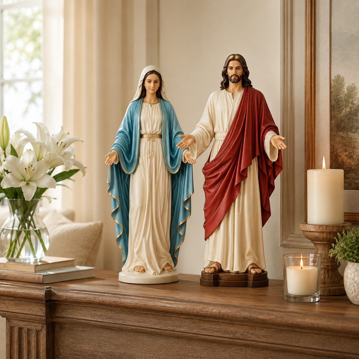 Mary & Jesus Limited Collector's Edition Figurines