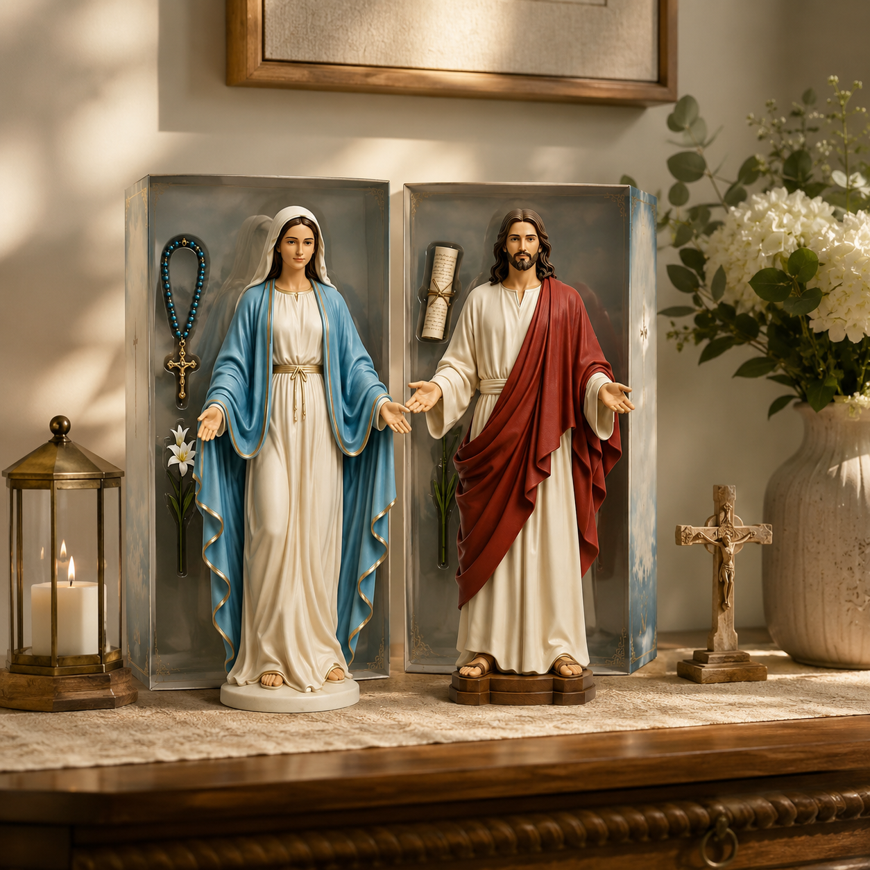 Mary & Jesus Limited Collector's Edition Figurines
