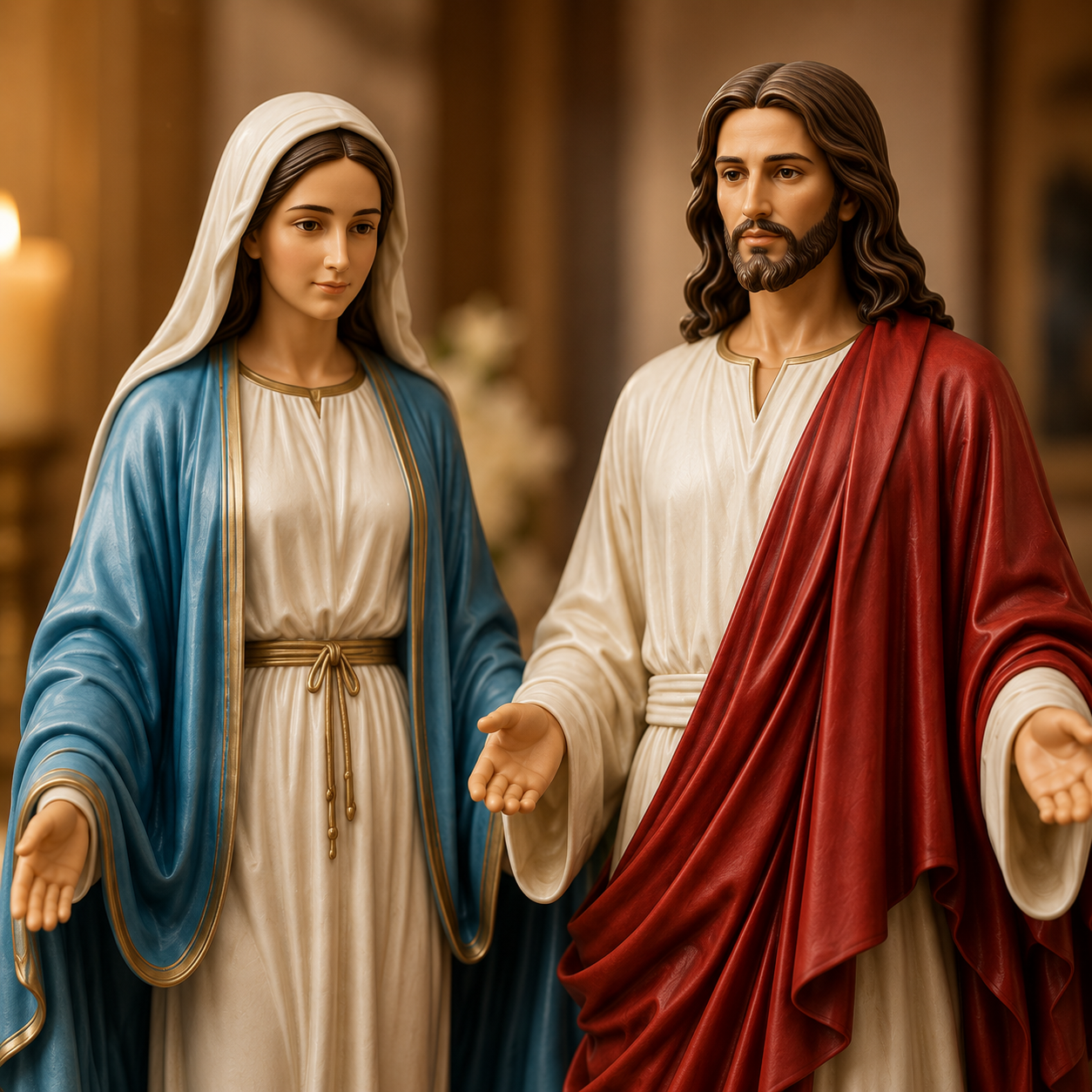 Mary & Jesus Limited Collector's Edition Figurines