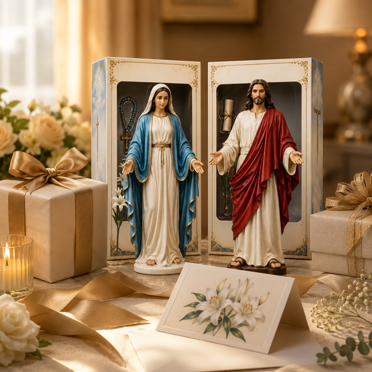 Mary & Jesus Limited Collector's Edition Figurines