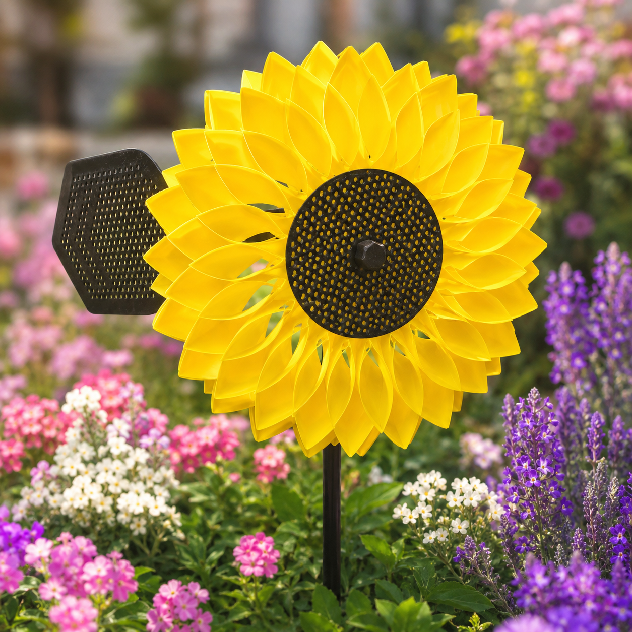 Sunflower Garden Wind Spinner