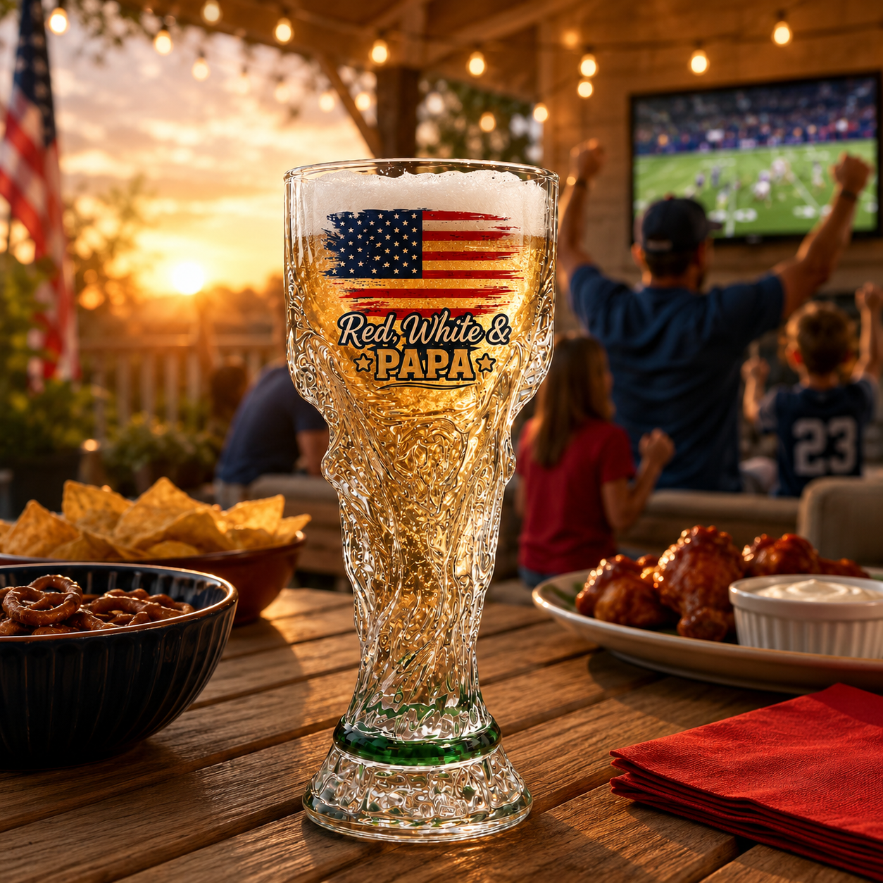 World Cup Trophy Beer Glass